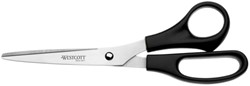 KANTOORSCHAAR WESTCOTT 210MM MET KUNSTSTOF GRIP RVS