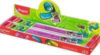 LINIAAL MAPED TWIST 'N FLEX 30CM ASSORTI