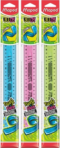 LINIAAL MAPED TWIST 'N FLEX 30CM ASSORTI-2