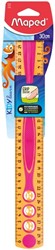 LINIAAL MAPED KIDY'GRIP 30CM ASSORTI