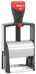 TEKSTSTEMPEL COLOP HEAVY DUTY 2600 CLASSIC LINE PERSONALISEERBAAR