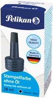 STEMPELINKT PELIKAN FLACON 28ML ZWART