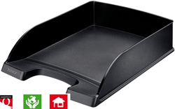 BRIEVENBAK LEITZ PLUS STANDAARD A4 ZWART