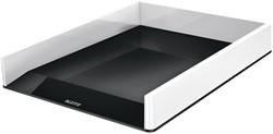 BRIEVENBAK LEITZ WOW A4 WIT/ZWART