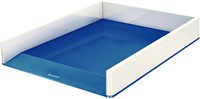BRIEVENBAK LEITZ WOW WIT/BLAUW