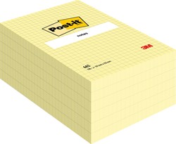 MEMOBLOK POST-IT 662 102X152MM RUIT GEEL