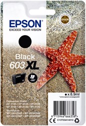 INKTCARTRIDGE EPSON 603XL T03A1 ZWART