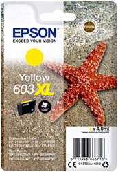INKTCARTRIDGE EPSON 603XL T03A4 GEEL