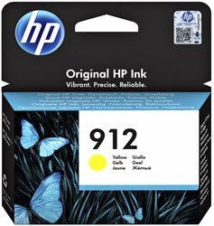 INKTCARTRIDGE HP 3YL79AE 912 GEEL