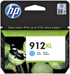 INKTCARTRIDGE HP 3YL81AE 912XL BLAUW