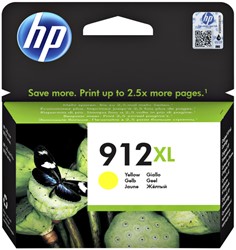 INKTCARTRIDGE HP 3YL83AE 912XL GEEL