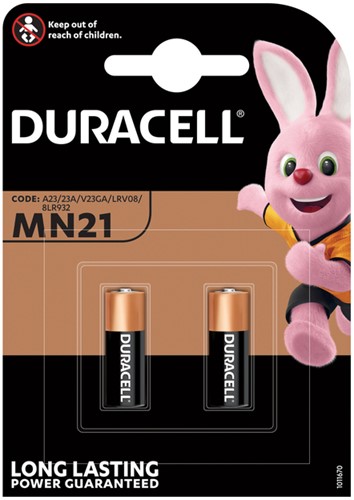 BATTERIJ DURACELL 2X MN21 ALKALINE