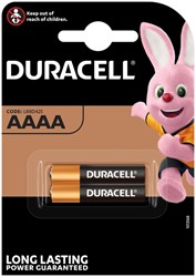 BATTERIJ DURACELL 2X AAAA ULTRA ALKALINE