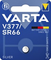 BATTERIJ VARTA KNOOPCEL 1X V377 HORLOGE