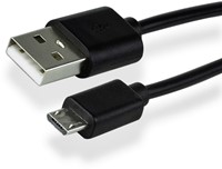 KABEL GREEN MOUSE USB MICRO-A 2.0 1 METER ZWART-2