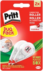 CORRECTIETAPE PRITT MINI FLEX 4.2MMX7M BLISTER À 2 STUKS
