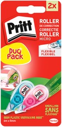 CORRECTIETAPE PRITT MICRO FLEX 5MMX6M BLISTER 2E HALVE PRIJS