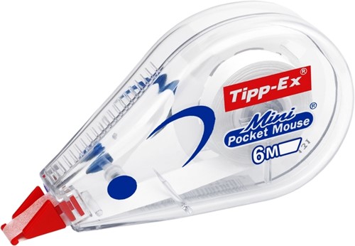 CORRECTIETAPE TIPP-EX MINI POCKET MOUSE 5MMX5M
