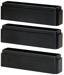 MONITOR STANDAARD VERHOOGBLOKJES QUANTORE ZWART
