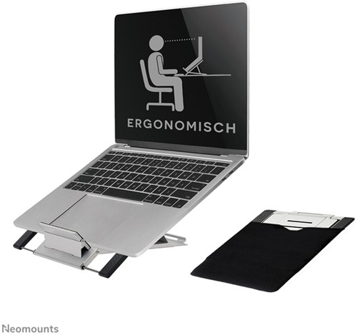 TABLETSTANDAARD NEOMOUNTS LS100 ZILVERGRIJS-1