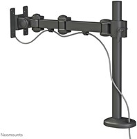 MONITORARM NEOMOUNTS D960G 10-30" DOORVOER ZWART-3