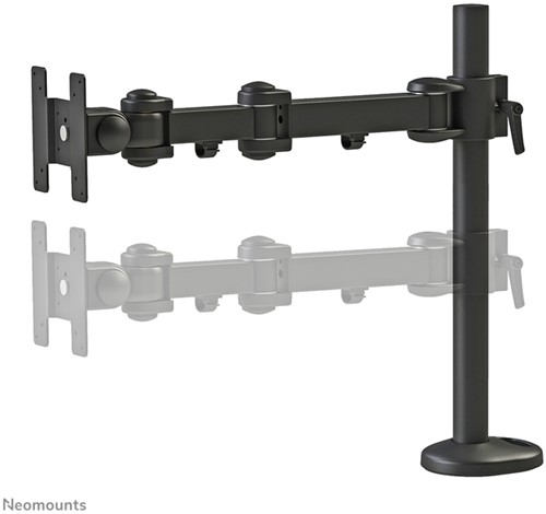 MONITORARM NEOMOUNTS D960G 10-30" DOORVOER ZWART-1