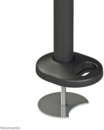 MONITORARM NEOMOUNTS D960G 10-30" DOORVOER ZWART-3