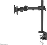 MONITORARM NEOMOUNTS D960 10-30" MET KLEM ZWART-3