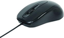 MUIS QUANTORE OPTISCH USB ZWART