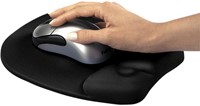 MUISMAT MET POLSSTEUN FELLOWES MEMORYFOAM ZWART-2