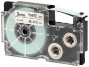 PRINTERTAPE CASIO 9MM ZWART/BLAUW COMPATIBLE HS: 39191000 / CN