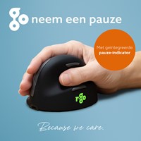 ERGONOMISCH MUIS R-GO HE BREAK WIRELESS RECHTS M-3