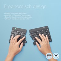 TOETSENBORD R-GO ERGONOMISCH SPLIT BREAK AZERTY-2