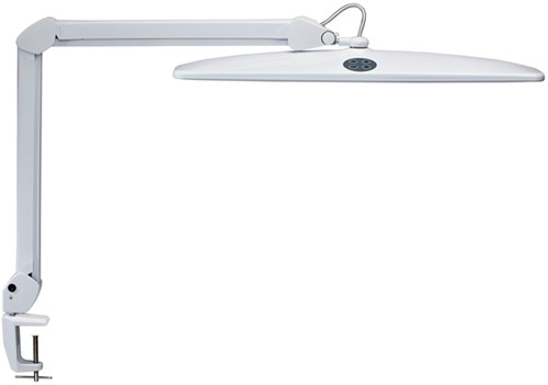 WERKPLEKLAMP MAUL WORK LED TAFELKLEM DIMBAAR WIT
