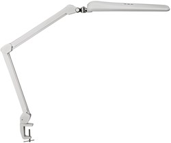 WERKPLEKLAMP MAUL CRAFT LED TAFELKLEM DIMBAAR WIT
