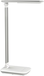 BUREAULAMP MAUL JAZZY LED VOET DIMBAAR + USBPOORT WIT