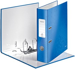 ORDNER LEITZ WOW 180° GELAMINEERD 80MM A4 BLAUW