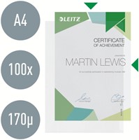 INSTEEKMAP L-MODEL LEITZ PREMIUM COPY SAFE 0.17MM PP A4 TRANSPARANT 100 STUKS-11