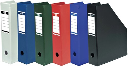 TIJDSCHRIFTCASSETTE ELBA A4 KOBALTBLAUW-2