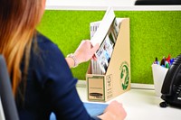 TIJDSCHRIFTCASSETTE BANKERS BOX EARTH A4 80MM BRUIN-3