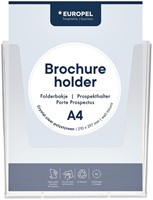 FOLDERHOUDER EUROPEL WAND A4 TRANSPARANT