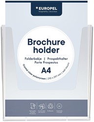 FOLDERHOUDER EUROPEL WAND A4 TRANSPARANT