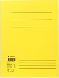 DOSSIERMAP QUANTORE A4 320GR GEEL