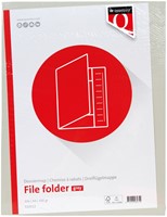 DOSSIERMAP QUANTORE A4 250GR GRIJS-2