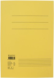 DOSSIERMAP QUANTORE FOLIO 250GR GEEL