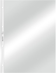 SHOWTAS LEITZ PREMIUM STANDAARD COPY SAFE 0.09MM 4-GAATS PVC A4 GLASHELDER 100 STUKS