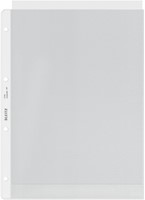 SHOWTAS LEITZ PREMIUM COPY SAFE 0.12MM 4-GAATS PP A4 TRANSPARANT 100 STUKS