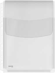 HARMONICA SHOWTAS LEITZ PREMIUM MET KLEP 0.17MM PVC A4 5 STUKS