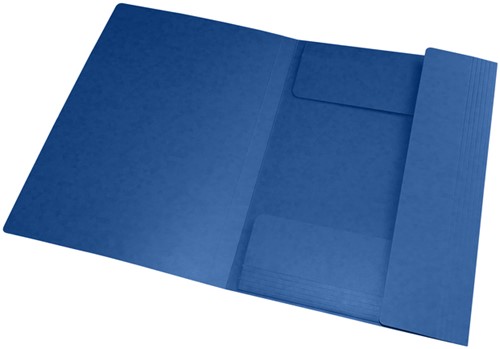 ELASTOMAP OXFORD TOP FILE+ A4 3 KLEPPEN 390GR BLAUW-2