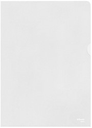 INSTEEKMAP L-MODEL ESSELTE STANDAARD COPY SAFE PP A4 TRANSPARANT 100 STUKS